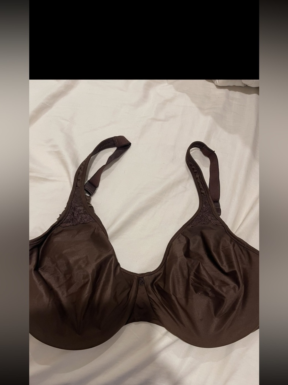 Bali Brown Full Coverage Underwire Bra